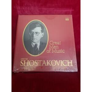 Time-Life Great Men of Music – Shostakovich & Bartók (2 Sealed Box Sets-1979–80)